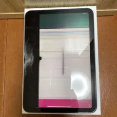 iPadminh6 パープル 画面割れ ジャンク品