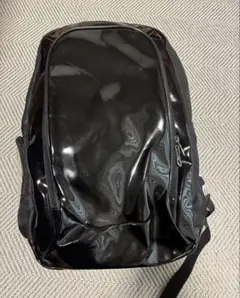 新品未使用　MIZUNO ミズノ エナメル リュック 黒のサムネイル