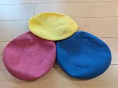 【新品未使用】SISTAR JENNIベレー帽3色セット