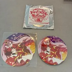 キュアスカーレット トゥインクル缶バッジ 紅城トワ プリンセス