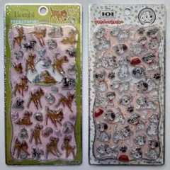 【最安値】プチドロ ディズニー新作 バンビ 101匹わんちゃん 2枚セット
