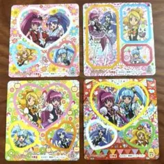 2014 平成 ハピネスチャージプリキュア！ホログラムシール4枚セット