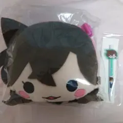 名探偵コナン くじ 蘭 フェイスポシェット　ボールペン　セット