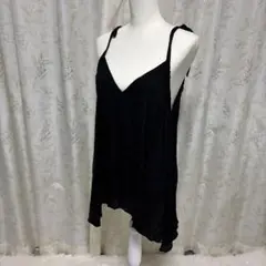 ザラ　ブラック Lサイズ キャミソール ストラップ付き