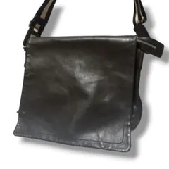 BALLY バリー TAN メッセンジャーバッグ レザー ショルダーバッグ 黒のサムネイル