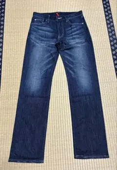 UJストレートデニムパンツ32