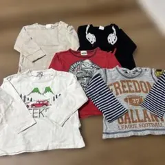 ベビー長袖、ロンT 5枚セット