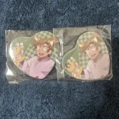 忍たま乱太郎 ハート缶バッジ 1