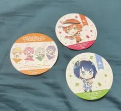 プロセカ コースター 3枚セット 東雲彰人 桐谷遥 ワンダショ