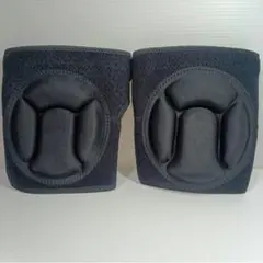 未使用⭐膝パッド プロテクター 膝サポーター スポーツ 左右 黒