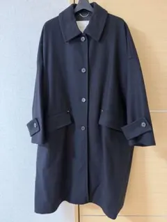 美品✨マッキントッシュロンドン　ウールカシミヤリバーコート　ネイビー　ブルー 美品✨マッキントッシュロンドン ウールカシミヤリバーコート ネイビー