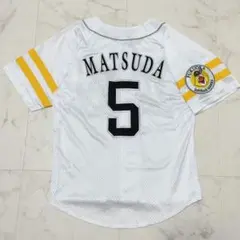 福岡ソフトバンクホークス　松田宣浩　ホームレプリカユニフォーム　5番　Sサイズのサムネイル