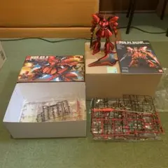 訳有りHG MSN 04 SAZABI Metallic Coating Ver