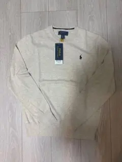 【新品】Polo Ralph Lauren コットンニット アイボリー 160のサムネイル