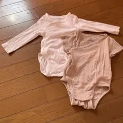 H&M ベビー ボディスーツ 2枚セット 75cm
