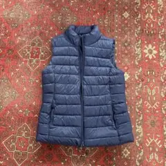 Gap ダウンベスト ネイビー　レディース