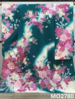 振袖 豪華 刺繍 金彩 紋意匠 身丈165cm 撥水加工済 MO3109 - メルカリ