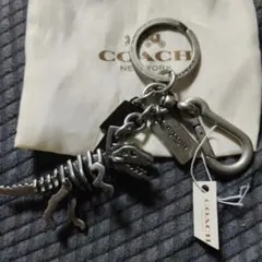 COACH 恐竜 バッグチャーム】スケルトンレキシー キーホルダー - メルカリ
