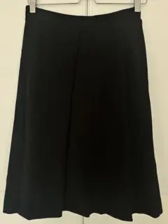PLAIN PEOPLE フレアスカート ブラック