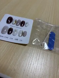 ネイルチップ　ハンドメイド
