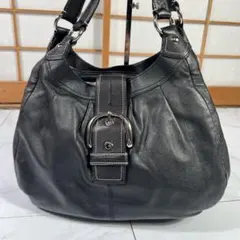 COACH コーチ ソーホー ショルダーバッグ ハンドバッグ ブラック