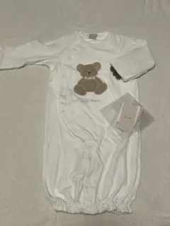 新品　未使用　タグあり　プティマイン　ツーウェイオール　ドレスオール　くま