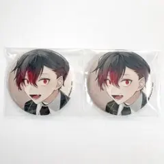 カゲチヨ 缶バッジ 2周年 混血のカレコレ ２個のサムネイル