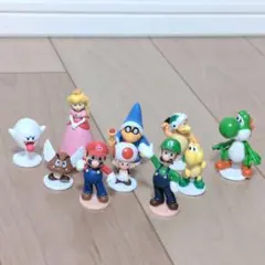 マリオキャラクター フィギュアセット 10体