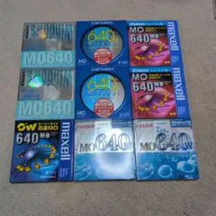 MOディスク 640MB 8枚セット
