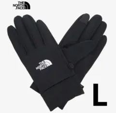L ノースフェイス スマホ対応　ユニ ピーエス グローブ ブラック 手袋 新品