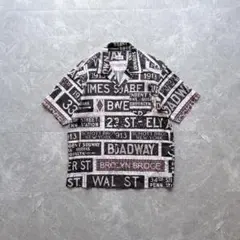 【schott】Hawaiian shirt "SUBWAY SIGN"のサムネイル