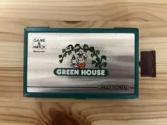 任天堂 GAME&WATCH GREEN HOUSE 本体 動作確認済 - メルカリ