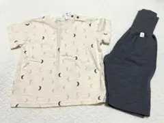バースデイ　パジャマ　月柄　90