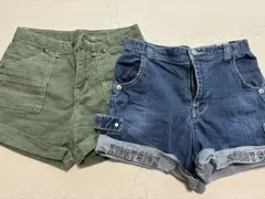 Bling Girls ショートパンツ　デニム　ズボン　キッズ　140