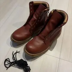 Slow Wear Lion レザーブーツ サイドジップ ブラウンのサムネイル