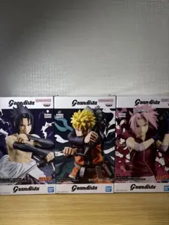 Grandista ナルト サクラ サスケ 3体セット