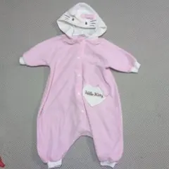 Hello Kitty フリース着ぐるみ ピンク　110