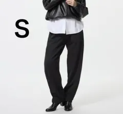 新品タグ付　ドライスウェットカーブパンツ　Ｓブラック黒ユニクロUNIQLO未着用