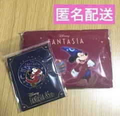 東京ばな奈 ファンタジア ミッキー 魔法使い 弟子 エコバッグ ピンバッジ