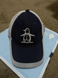 Happy Birdie ペンギン刺繍 キャップ