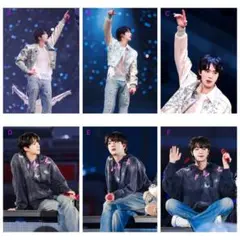 《JIN-72》BTS L版写真 ソクジン 6枚セット