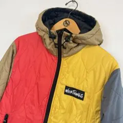 USA製WILD THINGSプリマロフトパーカー　黒リバーシブル　メンズXS