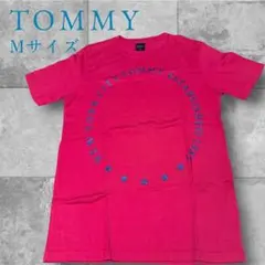 【美品】TOMMY トミー サークルロゴ プリント Tシャツのサムネイル