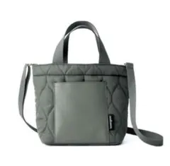 開封発送【素敵なあの人付録】ショルダーストラップつきキルティングトートバッグ