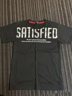 SATISFIED Tシャツ Mサイズ 黒