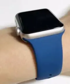 AppleWatchシリコンバンド コバルトブルー【38/40/41mm】