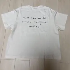 ミラオーウェン　Tシャツ　ホワイト　ロゴ　beamsのサムネイル