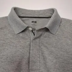 UNIQLO ユニクロ ポロシャツ グレー Mサイズのサムネイル