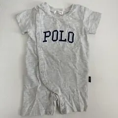 最終お値下げ⭐️POLO グレー ショートオール 80cm 綿100%のサムネイル