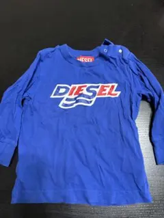 DIESEL ロゴ Tシャツ 12-18M 青